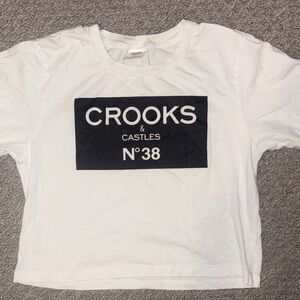 Crooks & Castles Black & White Tee